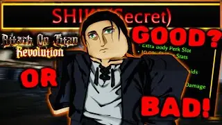 AOT Revolution. Стоит ли гриндить SECRET клан SHIKI?!