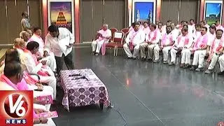 TRSLP Meet Concludes, CM KCR Survey Report On Leaders Performance || V6 News