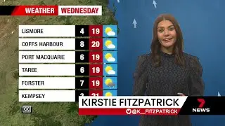 Seven News North Coast - Weather Update (16/8/2022)