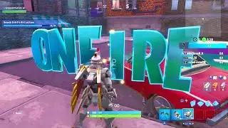 Finding All ONFIRE Letters (Downtown Drop Challenges in Fortnite)
