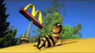 McDonalds's Japan Happy Set Bee movie toy Japanese TVCM