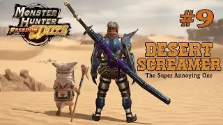 Monster Hunter Freedom Unite ( MHFU) Village Quest | Monoblos | Struggling  irritated.