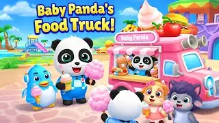बेबी पांडा का Food Truck 🚚🍦 | Cartoon Video for kids 🌈 | Magic Toy Stories 