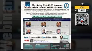 Webinar on Raising Awareness about Medication Safety