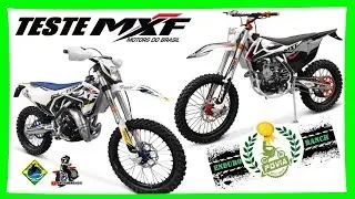 TESTE MXF RX 250 4 TEMPOS - MXF TS 250 2 TEMPOS - POVIA MOTO TRILHA