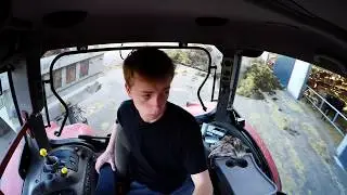 [GoPro] Mucking out Case Puma 210 Danish Agriculture 2017