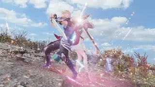 FF7 Rebirth: Princess Sage Aerith and Cloud Erdrick's Armour (Dragon Quest Tact Crossover)