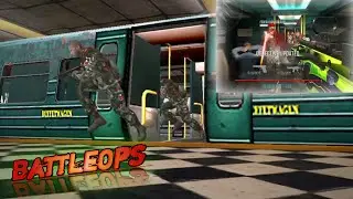 The Train station clearing the enemy group #battleopsgameplay