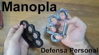 Hacer Manopla de defensa Persona con Tuercas y 1 tornillo