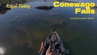 Kayak Fishing Conewago Falls, Early Fall