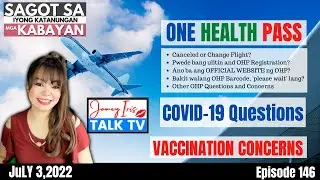 One Health Pass Registration Questions | Website | Vaccination Certificate | Swab Test Concerns