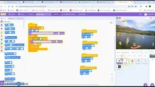Limpieza de lago, programaci&oacute;n en scratch