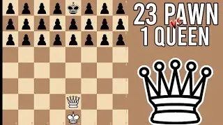 Can 23 Pawn defeat 1 Queen ? 