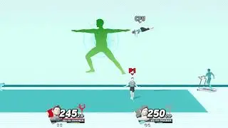 Super Smash Bros. Ultimate - Wii Fit Trainer (Male) vs. Wii Fit Trainer (Female)