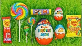 ASMR Most Popular NM Candy/ Lollipops/ kinder surprise/MNM Candy unwarping satisfying video no sound