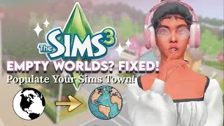 Пустые миры в Sims 3? Исправьте это с помощью Nraas Story Progression! | TheSirenSims