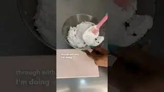 Easier way to make peach pink whipped cream color #whippedcream