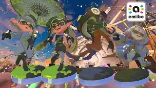 Recompensas amiibo de Alterna y La cara del orden - Splatoon 3