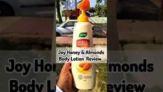 Joy Honey & Almonds Body Lotion Review 2025 | Joy Body Lotion Review  #shorts #joybodylotion #review