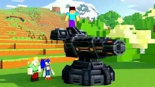 Alex and Steve meet Sonic