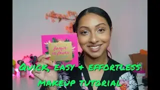 Quick, Easy & Effortless Tutorial | Hanging in Hawaii Palette | Nalanie