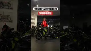 SOUNDCHECK Panigale V4 Lamborghini #shorts