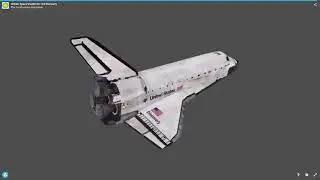 Sketchfab Massive Model: Orbiter Space Shuttle OV-103 Discovery