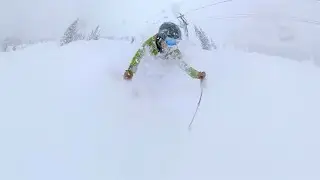 Powder King More Than Lives Up To Its Name #SkiNorthBC