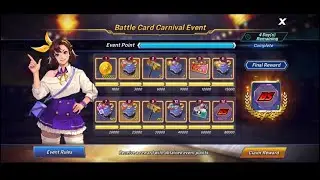 KOF all stars new update 1-19-2022 Battle card carnival Event done the best items event feel free😁