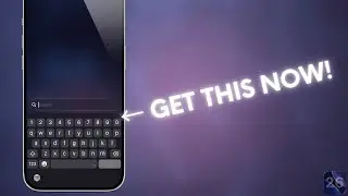 How to get the number row on the stock iOS keyboard! (Check description for important details)