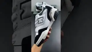 New Balance 550 White Black Rain Cloud