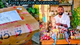 Unboxing fairy garden accessories,part -2//garden thrive 
