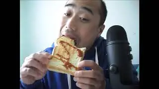 Crunchy Grilled Cheese Sandwich Asmr