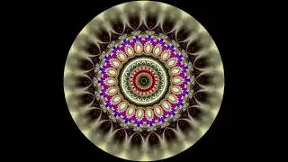 012625 Dark Fire Kaleido Three - 3 minute UHD animation