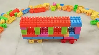 Satisfying DIY lego Bus/ASMR building blocks/ relaxation#satisfying  #asmr#asmrsounds#buildingblocks