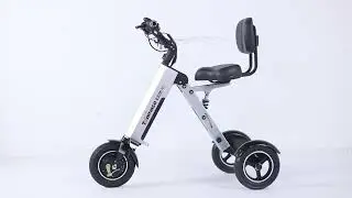 Topmate ES35 Electric Trike with Backrest Seat Cushion Installation Video !