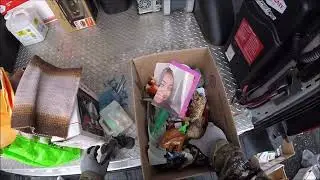 Unpacking Boxes From My junk Removal Part One