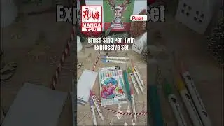 Brush Sing Pen Twin Expressive Set | Pentel