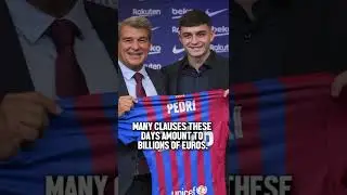 The Reason Why Barcelona Players Has one Billion Release Clause #shorts