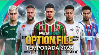 SEPTEMBER OPTION FILE PES 2021 - 2026 SEASON! UPDATED TEAMS AND NATIONAL TEAMS! NEW KITS