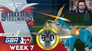 GET LOW, LYCANROC! &bull; Detroit Steel Wings vs Borussia Donphan GBA W7 &bull; Pok&eacute;mon Ultra Sun and Moon