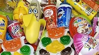 satisfying video ASMR jelly candy lollipop gems 🍡🍬🍭🍢🍫🍡🍬🍭🍢