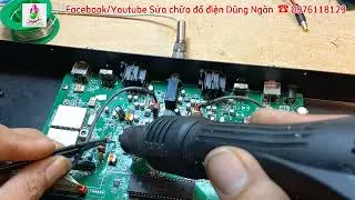 Lại thêm một bệnh sôi nền không lặp lại, trên micro #VIETKTV #VK_4068 lỗi sôi nền và âm thanh ra nhỏ