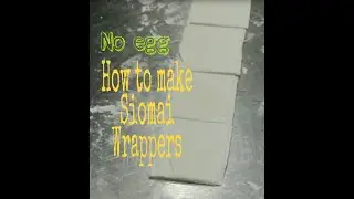 HOW TO MAKE SIOMAI WRAPPER | HOMEMADE  | NO EGG