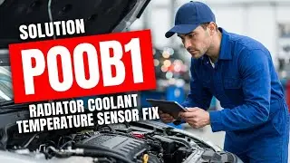 HOW TO FIX P00B1 OBD II ERROR CODE - RADIATOR COOLANT TEMPERATURE SENSOR FIX