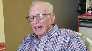 Great Grandpa telling stories