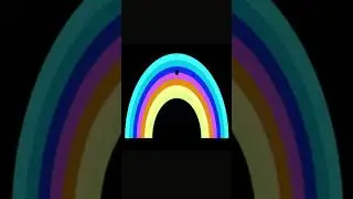 😱 Wanna See Rainbow ? | #shorts Optical Illusions