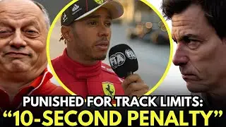 🚨⏱️ 10-SECOND PENALTY! 🔥 DRIVER PUNISHED FOR TRACK LIMITS VIOLATION! ⚠️🏁