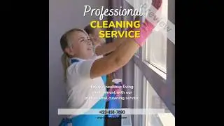 Advertising Video for Cleaning Company | Perfect for Facebook, Instagram and YouTube  #cleaning