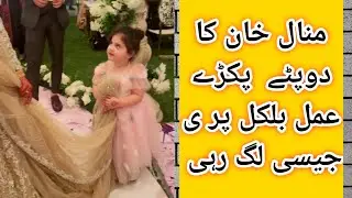Amal Muneeb Cute Look From Minal Khan Walima #aimanminal